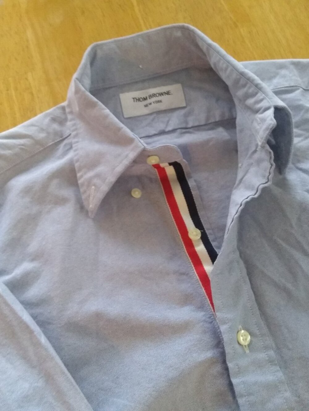 New Thom Browne White Oxford Cloth Button Down Size TB1 - Picture 4 of 11